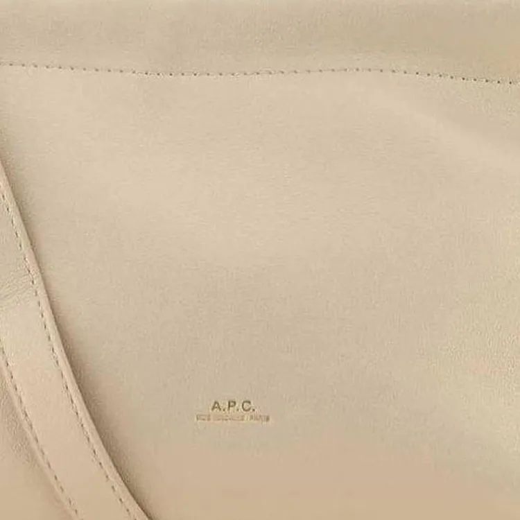 A.P.C Ninon Logo Embossed Mini Shoulder Bag-3
