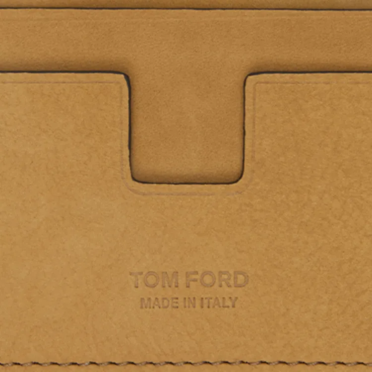 TF Cow Leather Card Holder Regular Men's Tawny-2