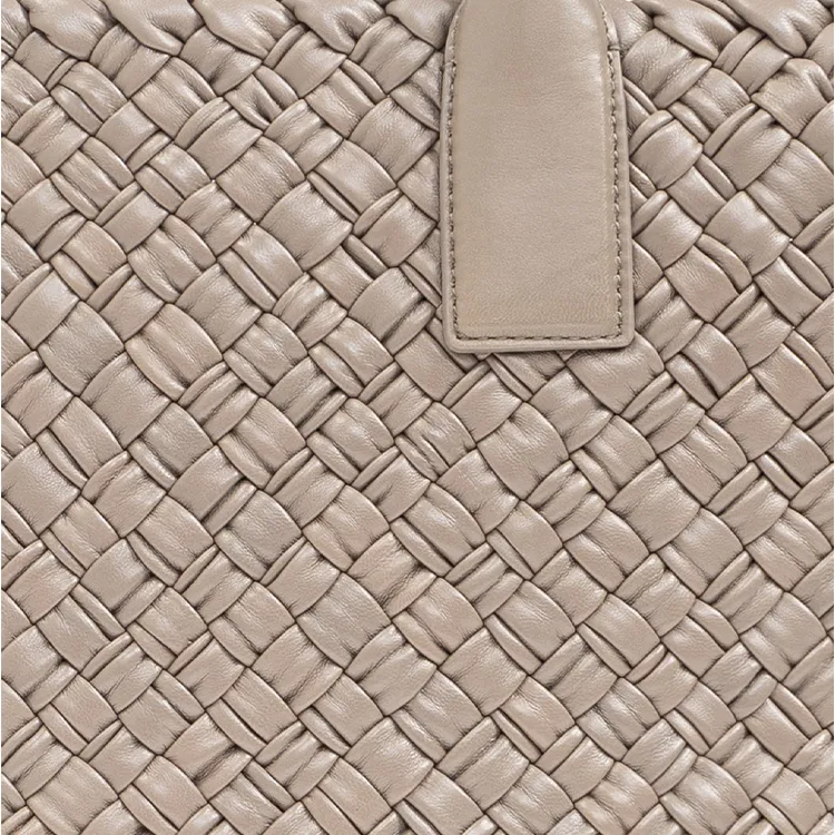 Bottega Veneta CABAT Leather Tote Bag, Shopping Bag, Handbag Tubas Women's Beige-4