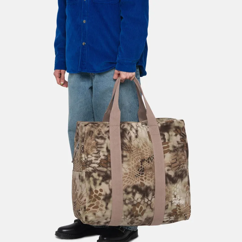 Stussy Canvas Bag, Flight Bag, Handbag Regular Unisex Multicolor-3