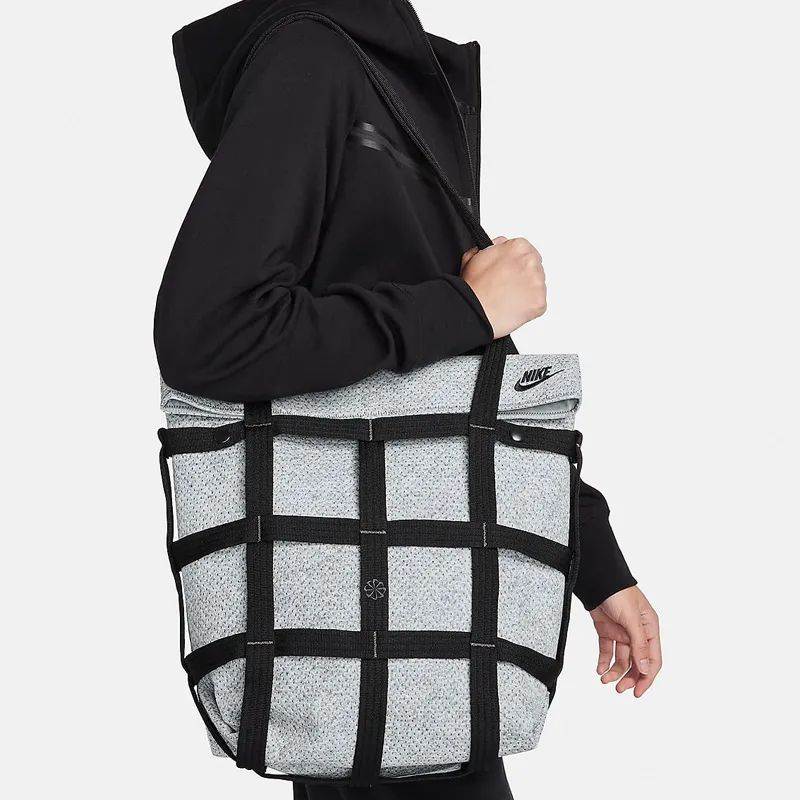 Nike Sportswear Forward Cargo Tote 12L Bag Smoke Grey/Iron Grey/Summit White-8