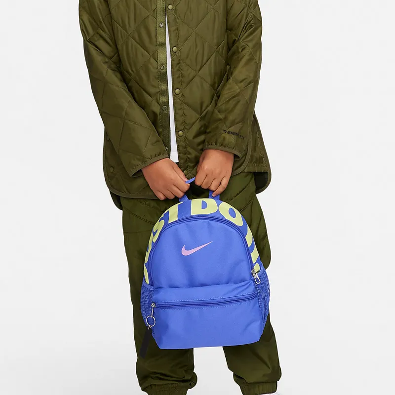 Nike Fabric Backpack Regular Men's Light Blue Cyan & Light Lemon & Light Fuchsia-5
