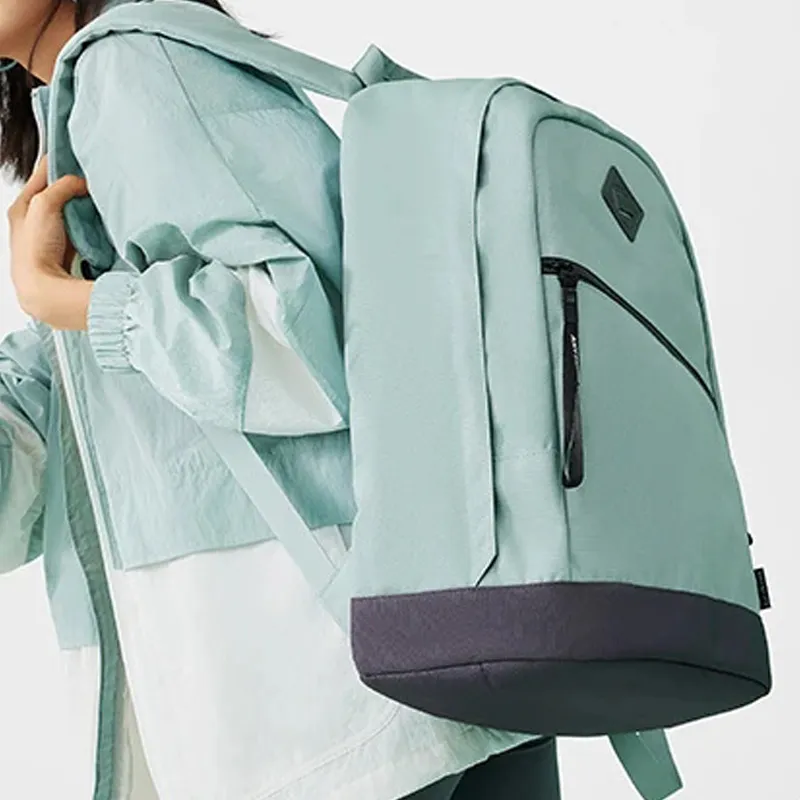 LiNing Sports Life Collection Polyester Backpack Unisex Camlet Green-6