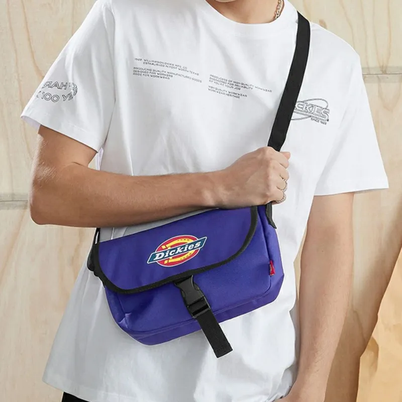 Dickies Polyester Shoulder Bag Crossbody Bag Small Size Unisex Navy-2