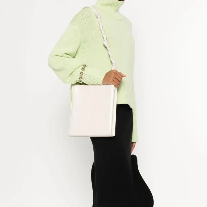 JIL SANDER Small Tangle Shoulder Bag-4