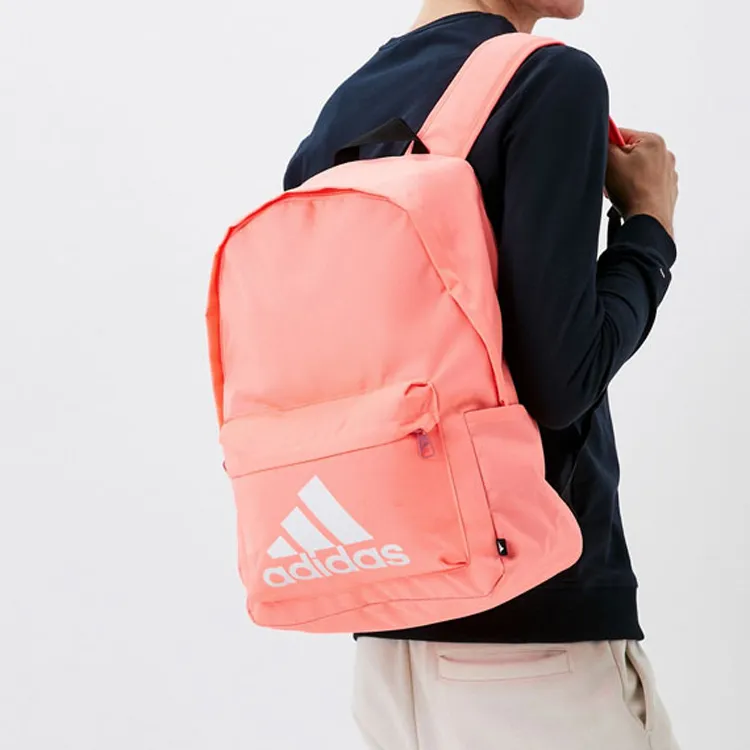 Adidas Polyester Backpack Regular Unisex Bright Neon Pink-4