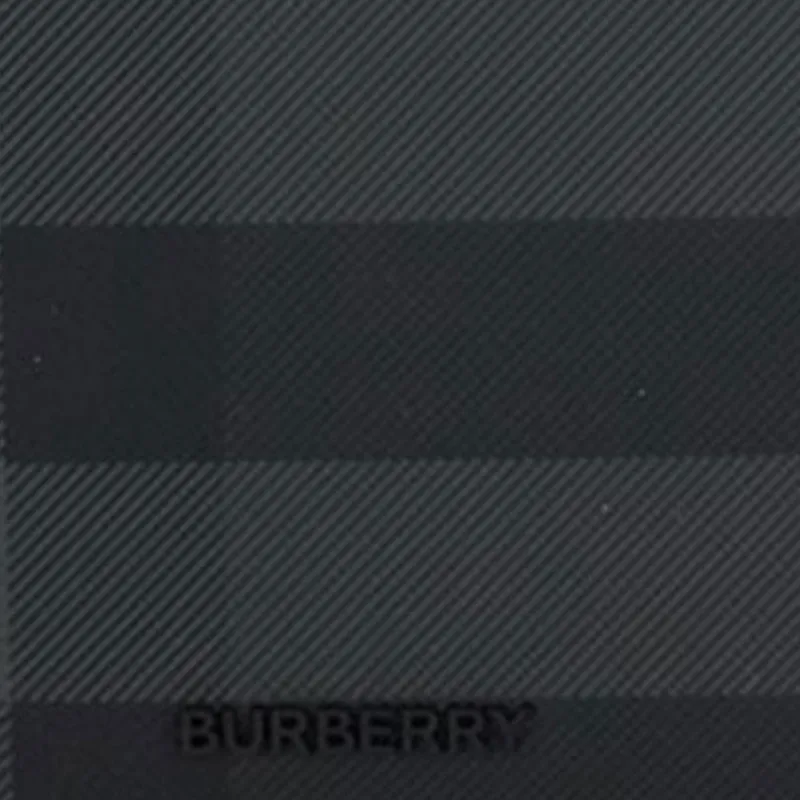 Burberry Thermoplastic Polyurethane Blended With Cotton Wallet Men's Black-5