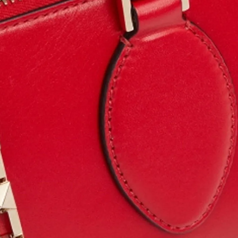 Valentino Garavani Rockstud East West Zip Up Tote Bag-6