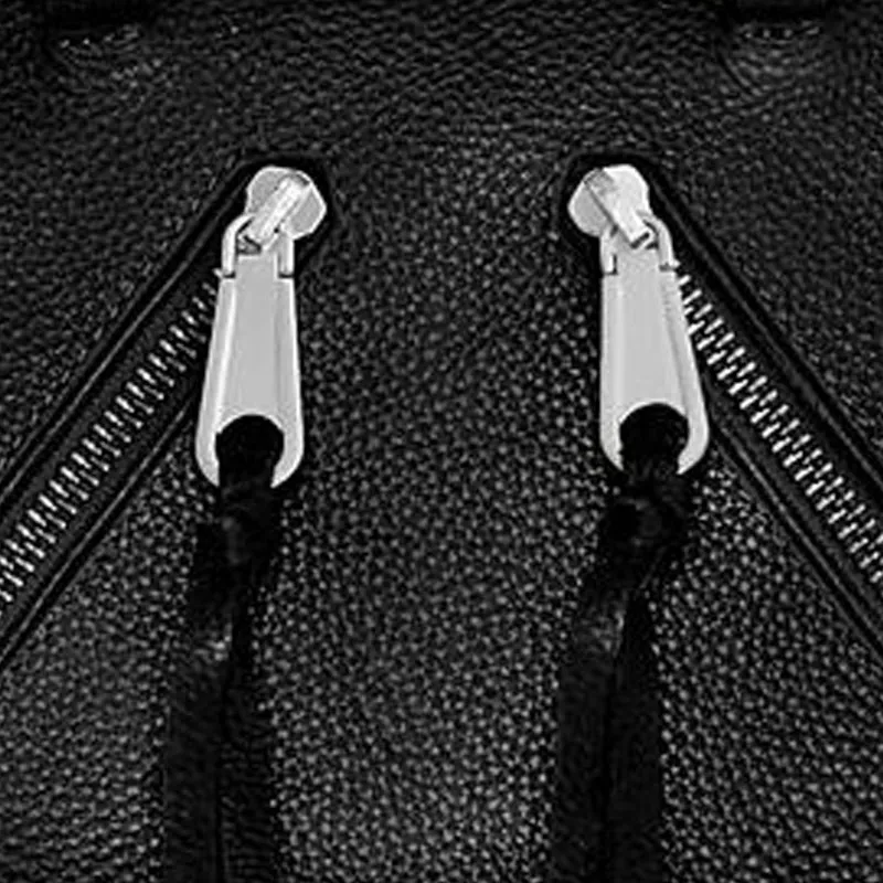 REBECCA MINKOFF Leather Shoulder Bag Crossbody Bag Women's Black-3