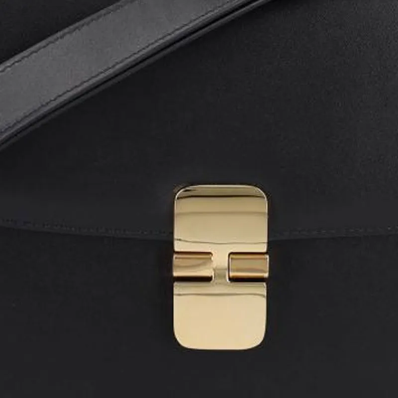 A.P.C Grace Foldover Top Shoulder Bag-4