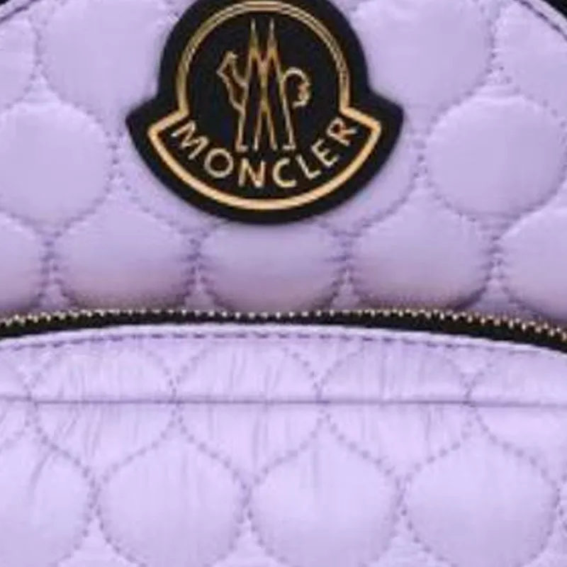 Moncler Nylon Backpack Trumpets Women's Light Purple-3