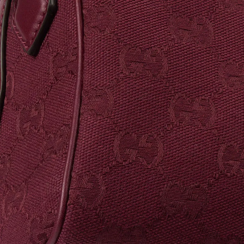 GUCCI Canvas Crossbody Handbags Small Size Unisex Red-6