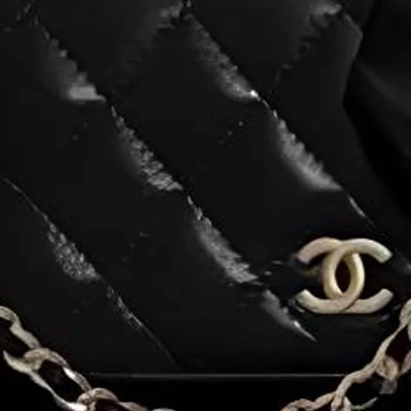 CHANEL WOC Lambskin One Shoulder Fanny Pack, Shoulder Bag, Card Holder, Wallet Mini Women's Black-3