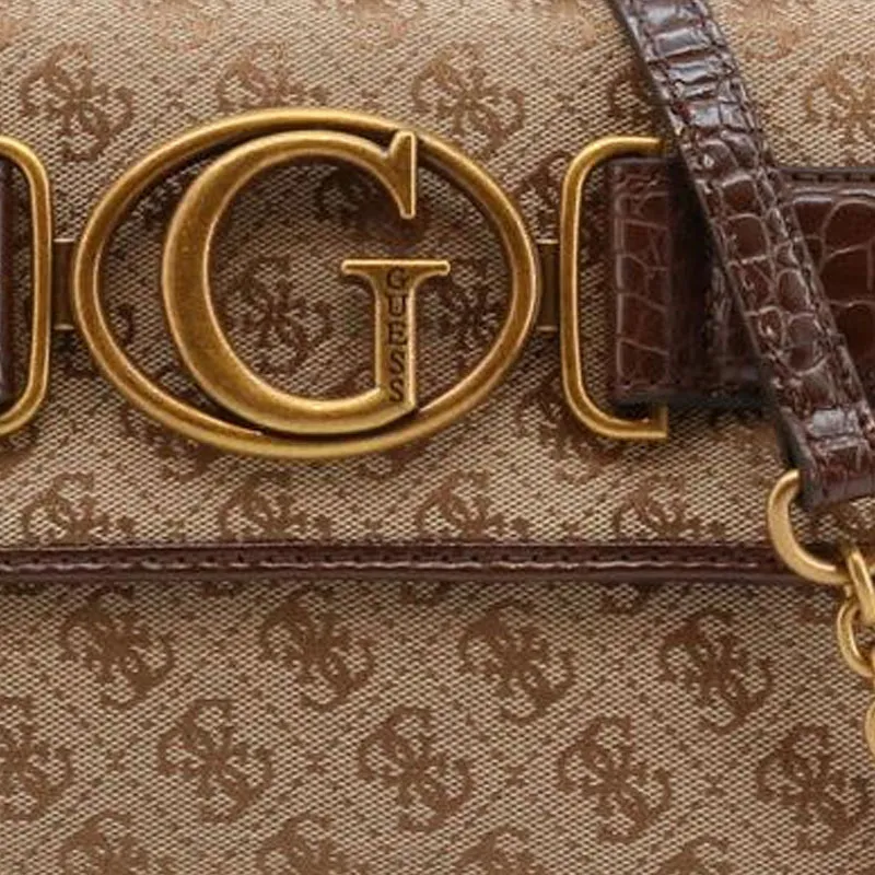 GUESS Crossbody Bag Shoulder Bag Women's Brown-3
