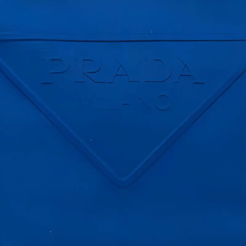 PRADA Canvas Tote Bag Shopping Bag Canvas Bag Shoulder Bag Crossbody Bag Handbag Regular Men's Dark Blue-3