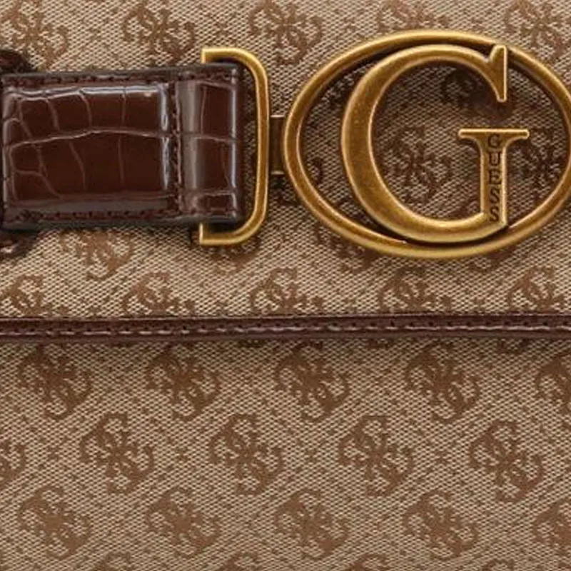 GUESS Crossbody Bag Shoulder Bag Women's Brown-4