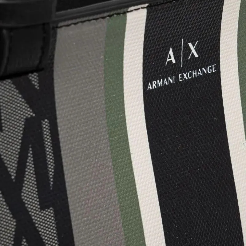 ARMANI EXCHANGE Monogram Two-way Handbag-3