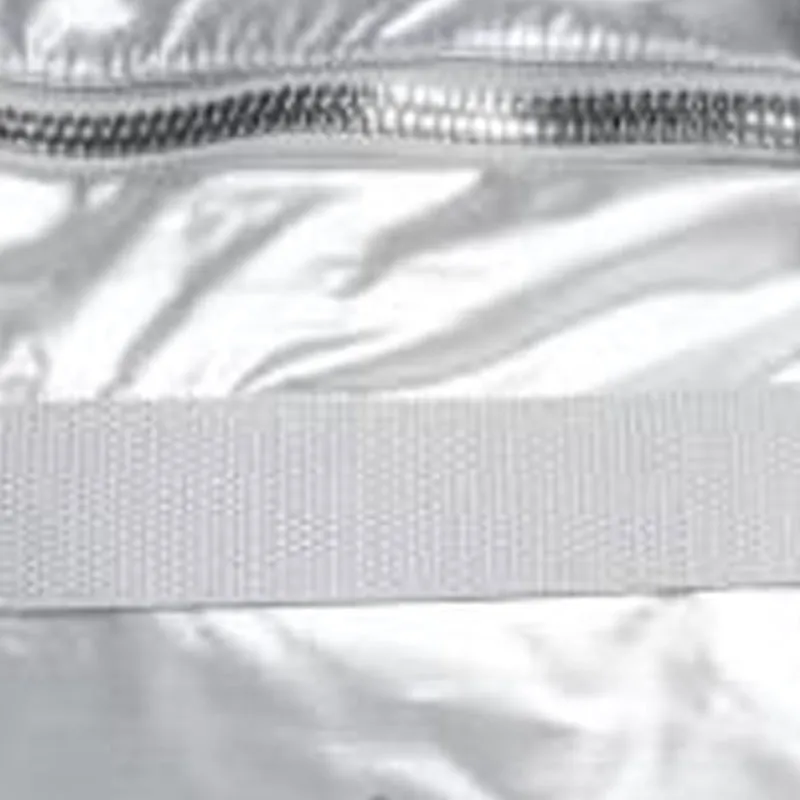 Adidas Polyester Travel Bag Unisex Silver Metal-3