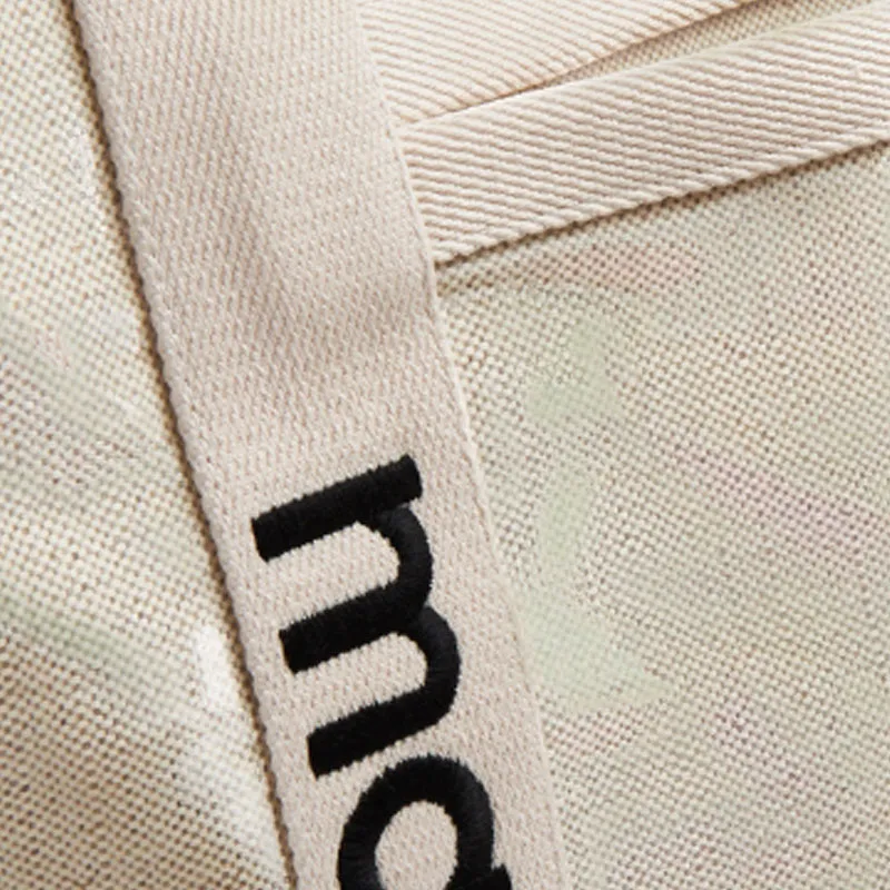 ISABEL MARANT Canvas Bag, Tote Bag, Shopping Bag, Handbag Women's Beige-2
