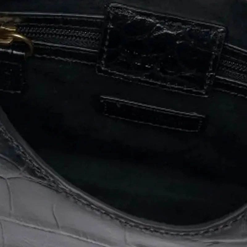 Staud Calfskin Shoulder Bag Regular Women's Black-3