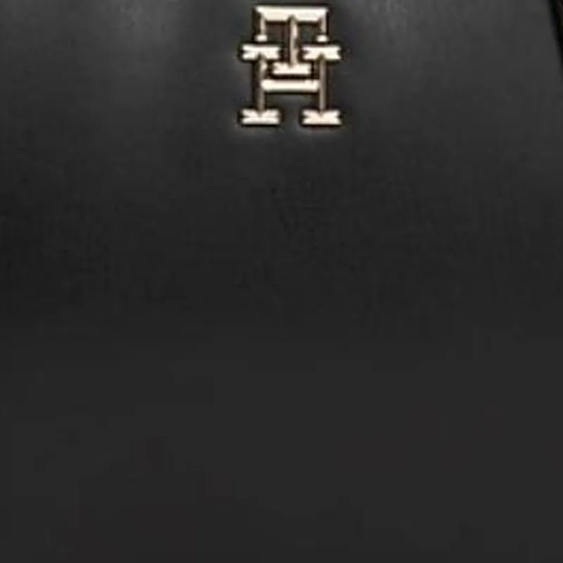 Tommy Hilfiger Polyurethane Shoulder Bag Regular Women's Black-4