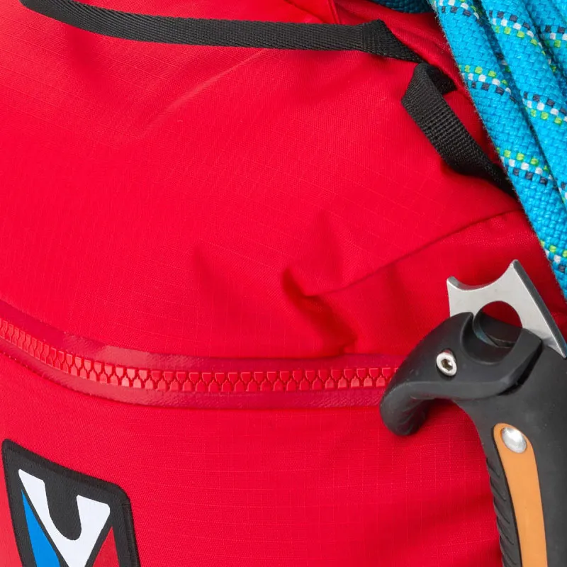 MILLET Polyamide With TPU Thermoplastic Polyurethane Outdoor Hiking Bag Backpack Unisex Red-4