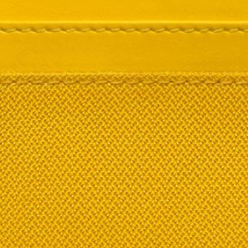 DIOR Saddle Nylon With Leather Saddle Card Holder Men's Yellow-3