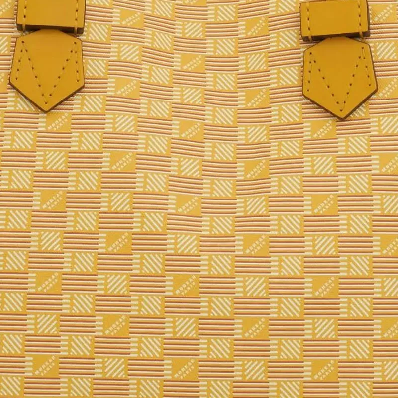 MOREAU Canvas Canvas Bag Tote Bag Shopping Bag Handbag Women's Yellow-4