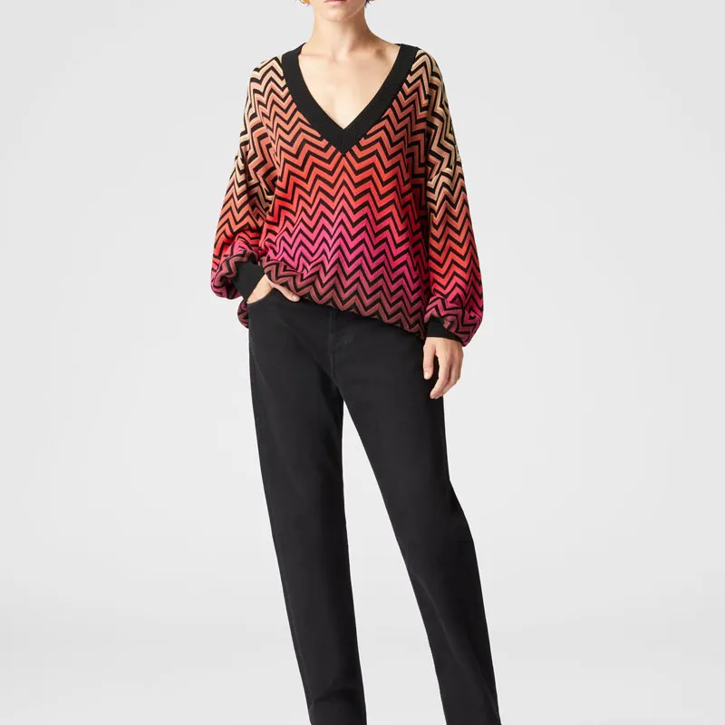 MISSONI Chevron Sweater-1