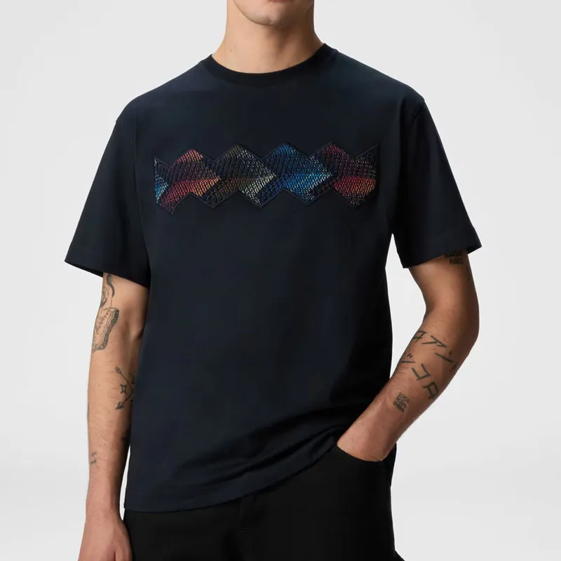 MISSONI Zigzag print T shirt-3