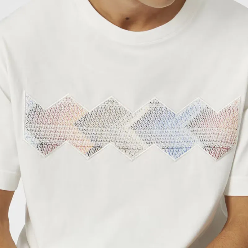 MISSONI Gradient Zig Zag Insert Crewneck T Shirt-4
