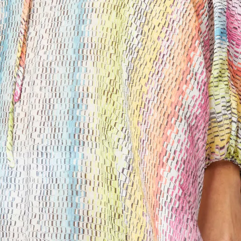 MISSONI Wave print Cover up-4