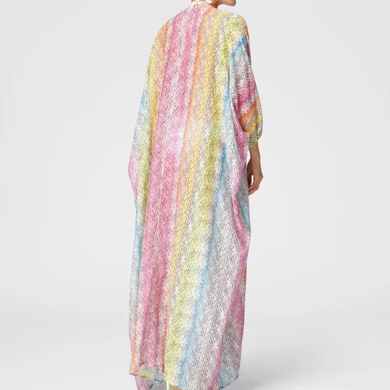 MISSONI Wave print Cover up-2