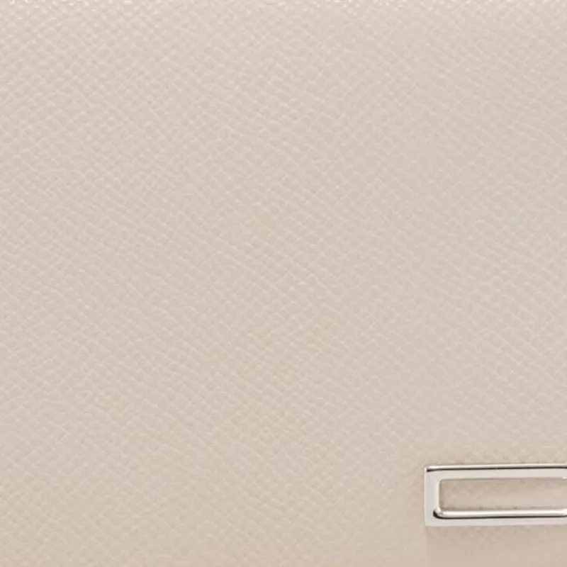 Delvau Cow Leather Wallet Unisex Gray-4