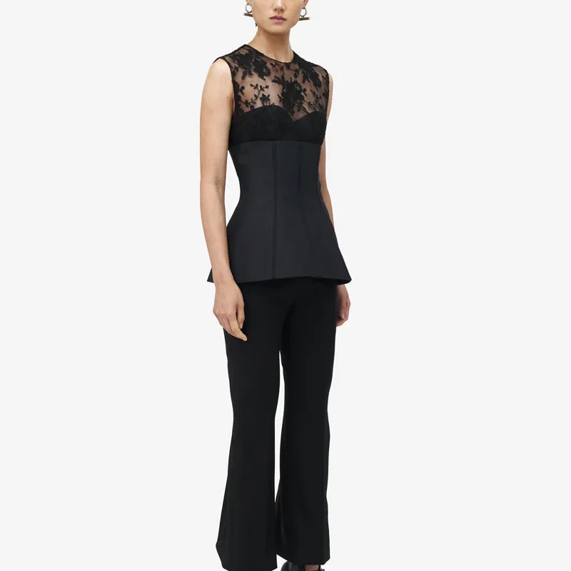 Alexander McQueen Tank Top Women's Black-3