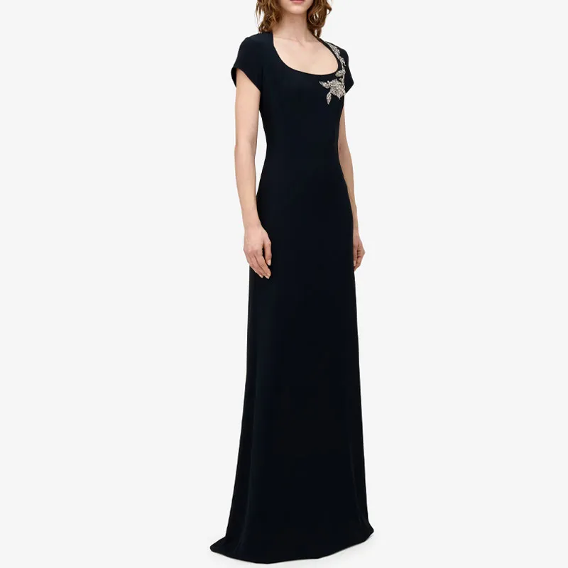 Alexander McQueen Banshee embroidered Maxi Dress-3