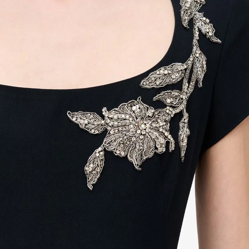 Alexander McQueen Banshee embroidered Maxi Dress-4