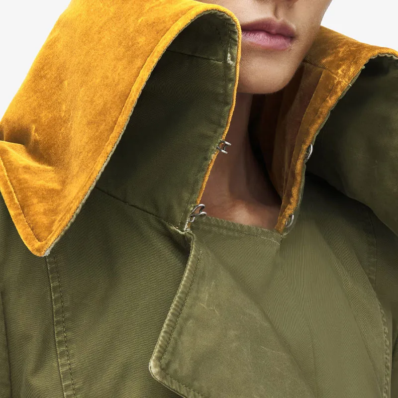 Alexander McQueen Jackets & Coats Women's Khaki-5