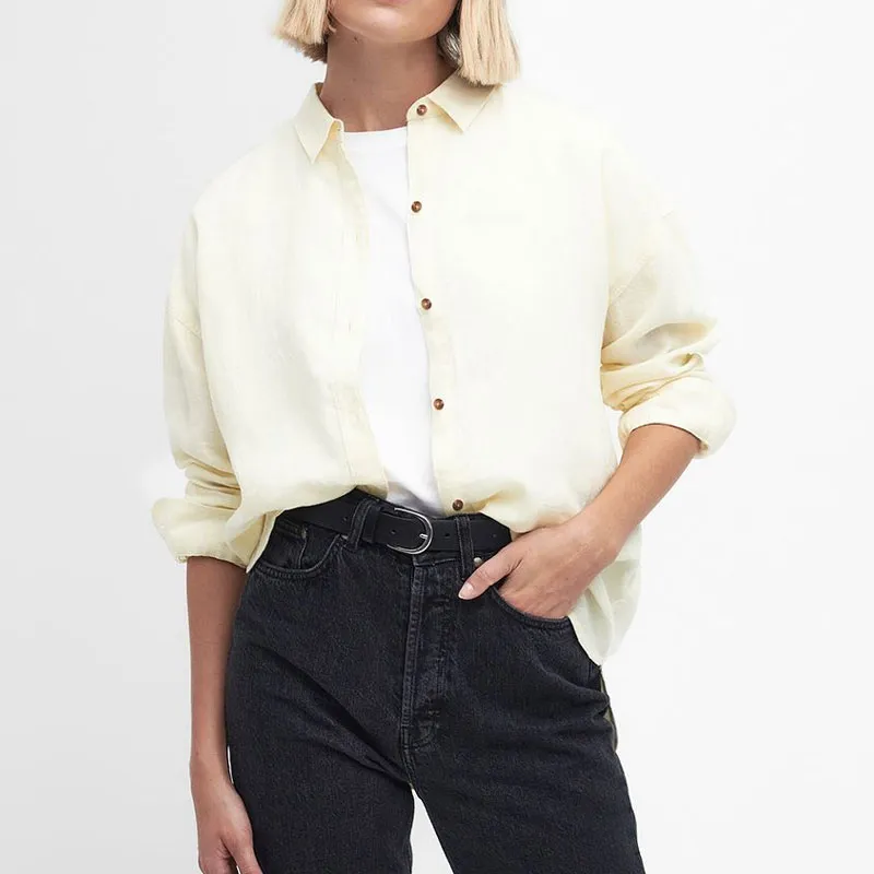 BARBOUR Shirts Women's Yellow-1
