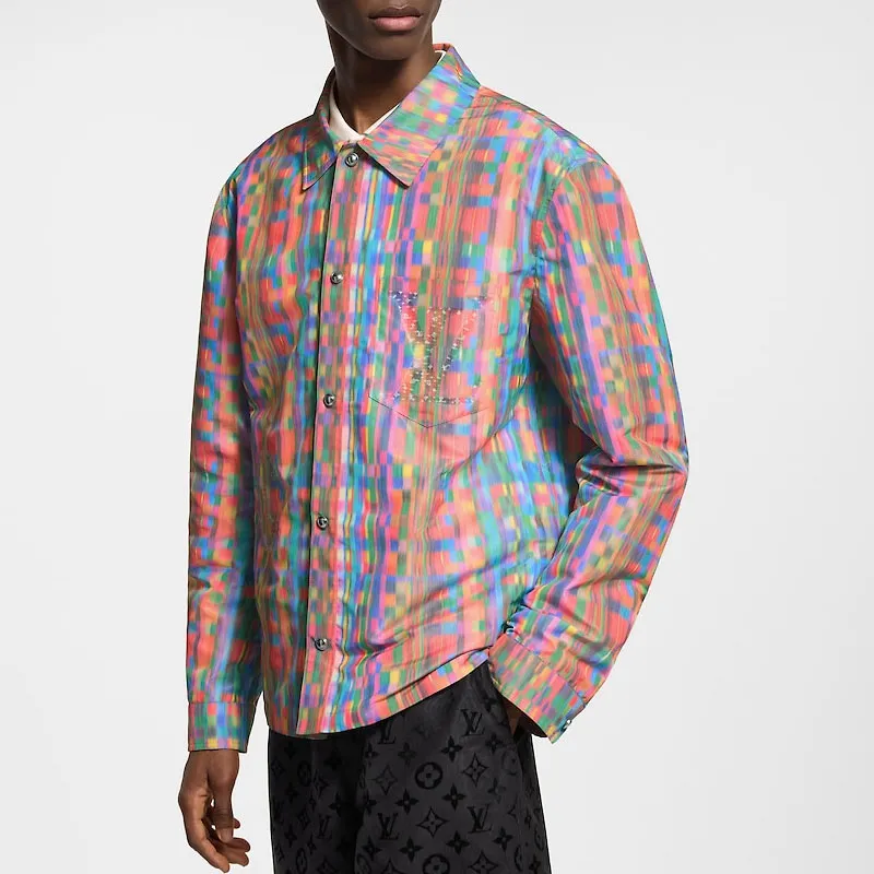 LOUIS VUITTON Trompe L'Oeil Printed Overshirt-1