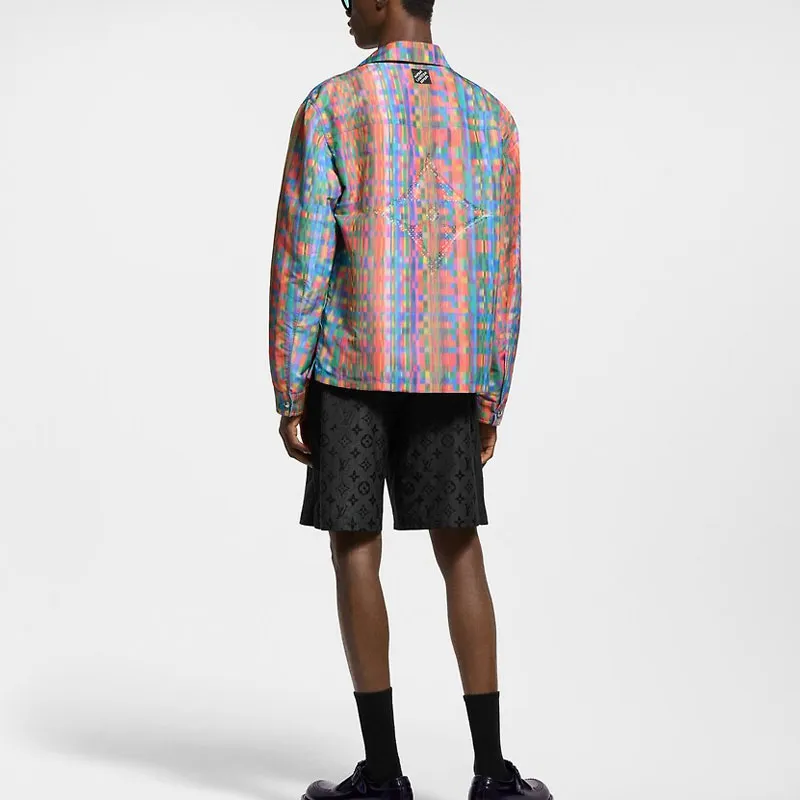 LOUIS VUITTON Trompe L'Oeil Printed Overshirt-4