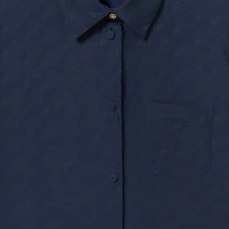 GUCCI Shirts Women's Blue-5