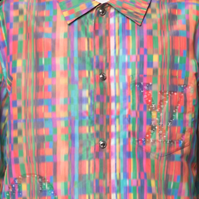 LOUIS VUITTON Trompe L'Oeil Printed Overshirt-5
