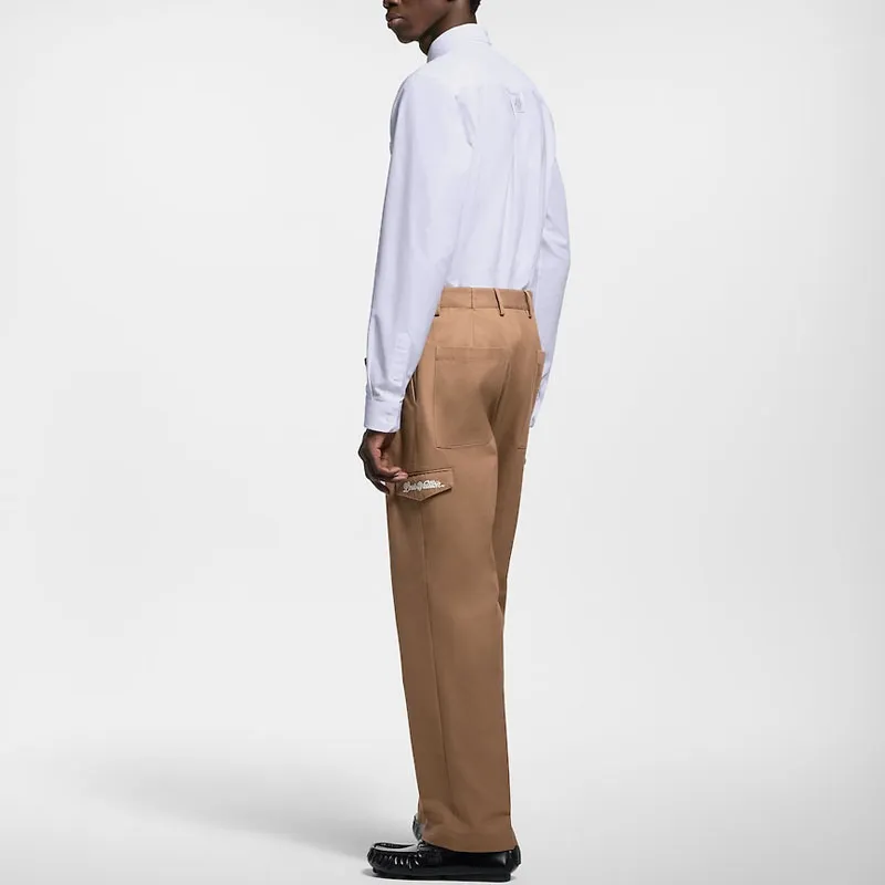 LOUIS VUITTON 1AGTO2 Signature Chino Pants-3