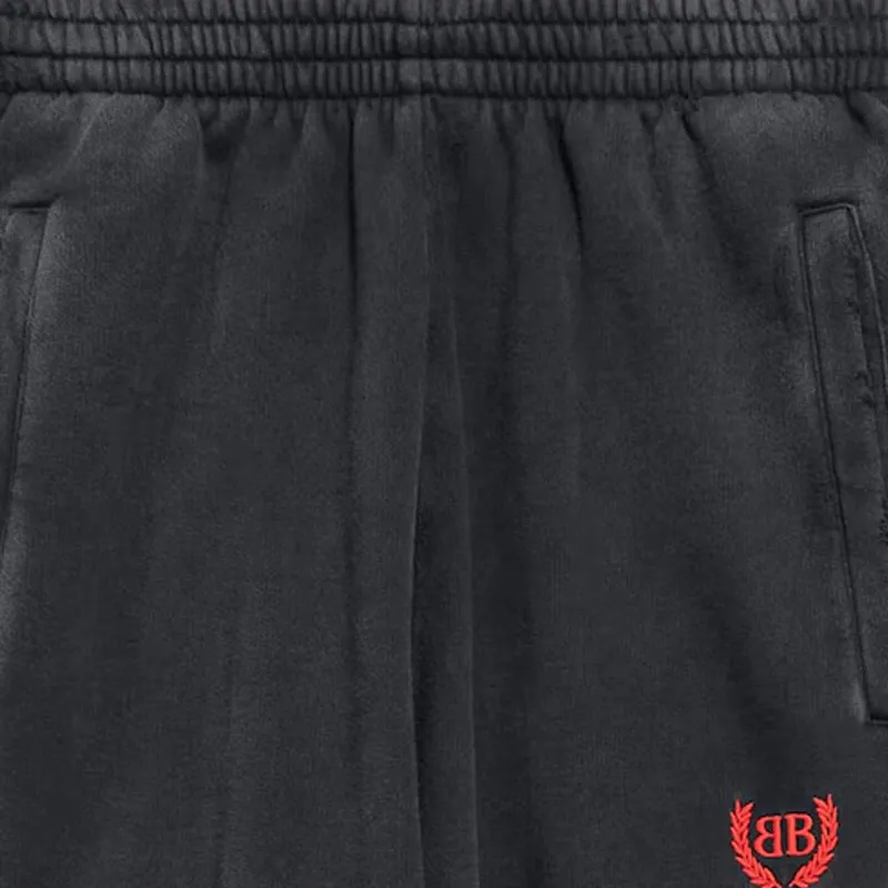 Balenciaga Baggy Casual Pants Loose Fit Men's Black-6