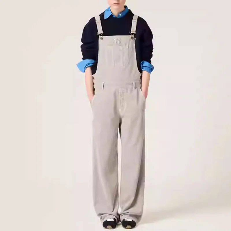 MIU MIU FW24 Overalls Women's Gray-1