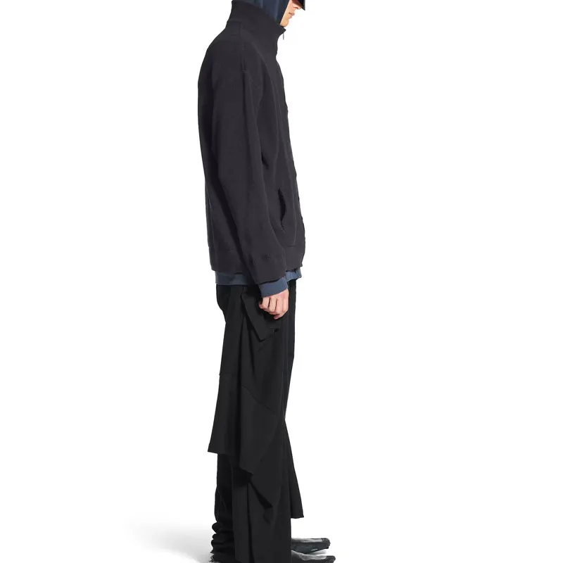 Balenciaga Sweatshirt Regular Fit Men's Black Blue-4