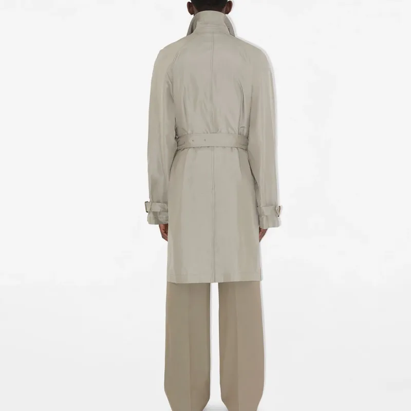 Burberry Coats Men Gray-2