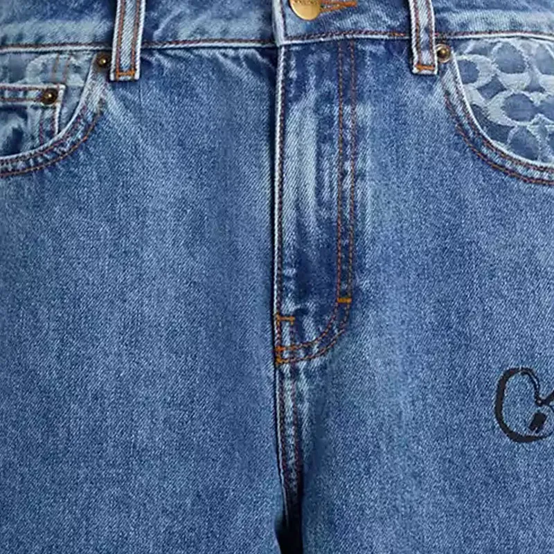 COACH Jeans Women's Blue-1