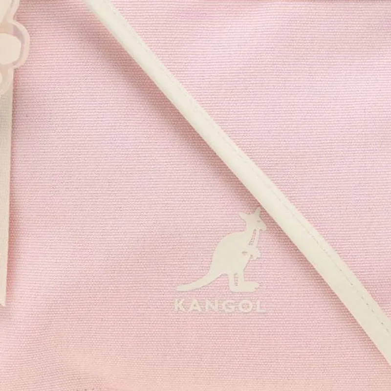 KANGOL Fabric Tote Bag Shopping Bag Handbag Shoulder Bag Regular Unisex Pink-4